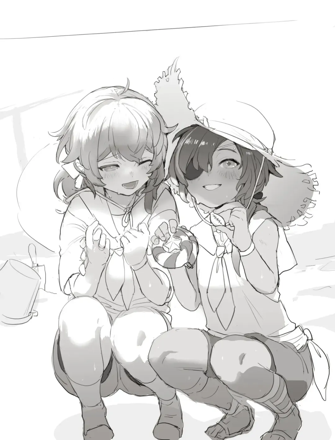 [Nuru] Nakayoshi Kaeya & Diluc Wa Chapter 1 Fhentai - Page 2