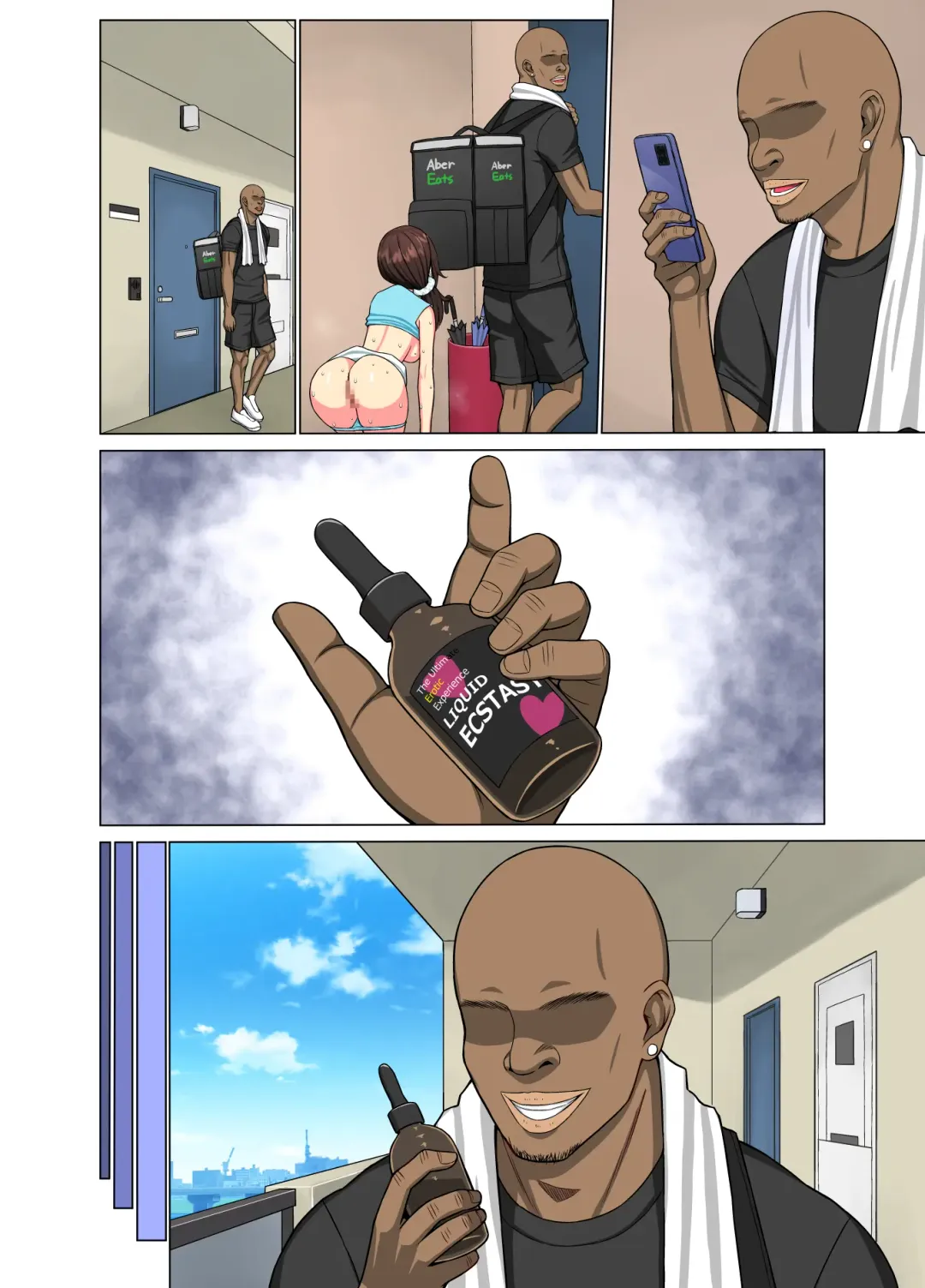 Kurui Tsuma~Komochi Joshidaisei Hitozuma ni Shinobiyoru Kuroi Kyokon~ Fhentai - Page 47