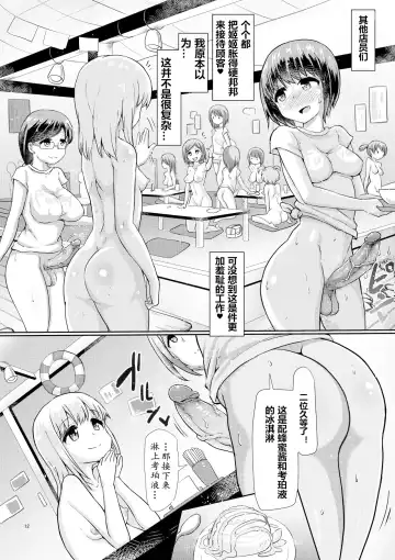 [Hakaba Yodomu] Futanari Beach House no Oshigoto (decensored) Fhentai - Page 12