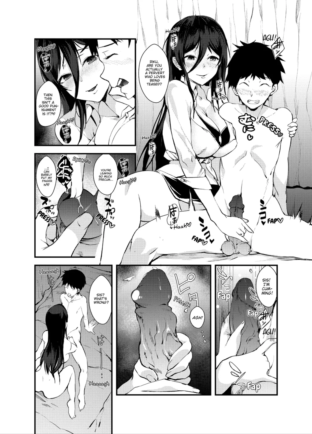 [Asahiru Yuu] "Katte ni Ittara Oshioki yo..." Onee-chan to Ecchi na Benkyoukai | Punishment Awaits If You Cum Without Me (decensored) Fhentai - Page 26