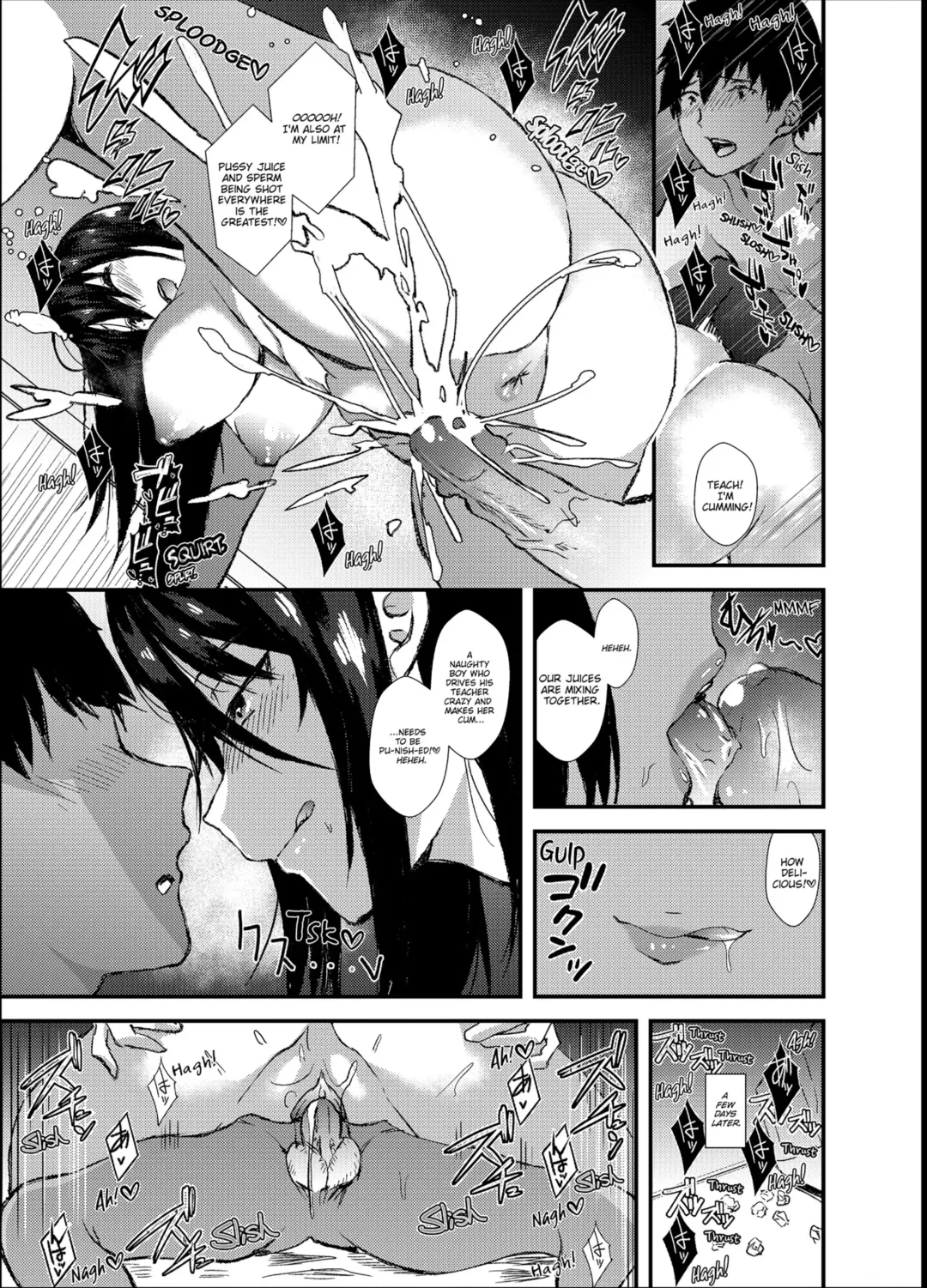 [Asahiru Yuu] "Katte ni Ittara Oshioki yo..." Onee-chan to Ecchi na Benkyoukai | Punishment Awaits If You Cum Without Me (decensored) Fhentai - Page 39