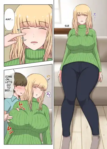 [Saitou Renji] Kinpatsu Oba-san no Suiminkan | My blonde aunt. Sleep rape Fhentai - Page 8
