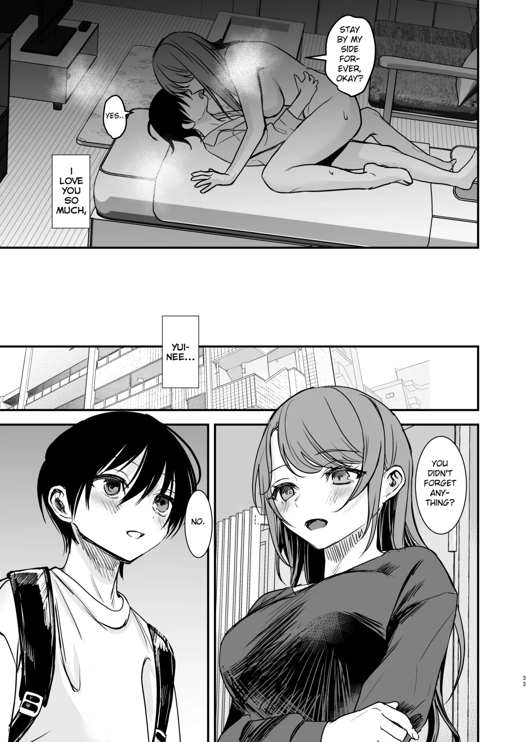 [Akahara Imori] Konyaku Haki ni Natta Onee-chan o Nagusametara Otomari H suru koto ni Natta Boku. Fhentai - Page 32