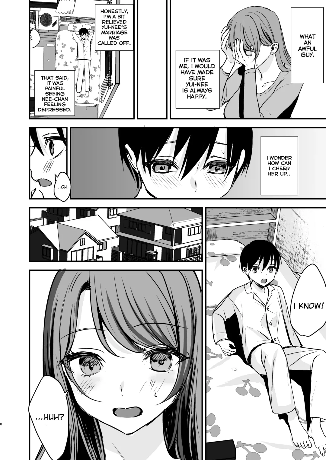 [Akahara Imori] Konyaku Haki ni Natta Onee-chan o Nagusametara Otomari H suru koto ni Natta Boku. Fhentai - Page 7