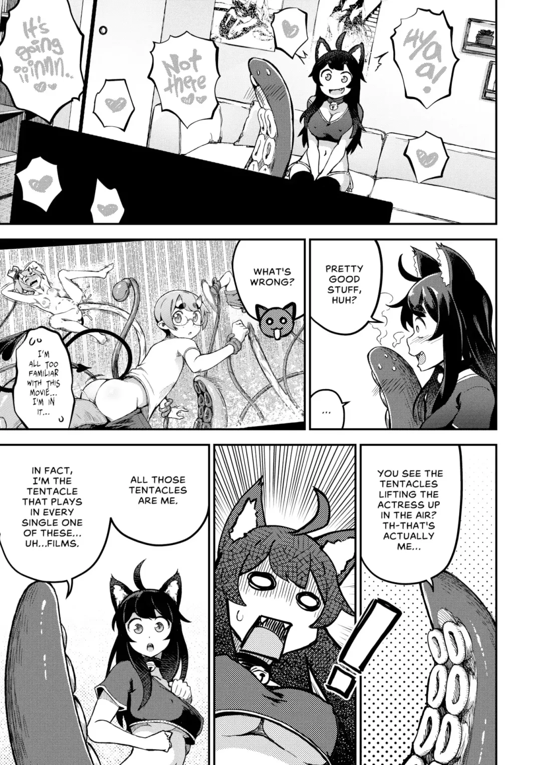 [Ghettoyouth] My Housemaid is a Tentacle Monster (uncensored) Fhentai - Page 10