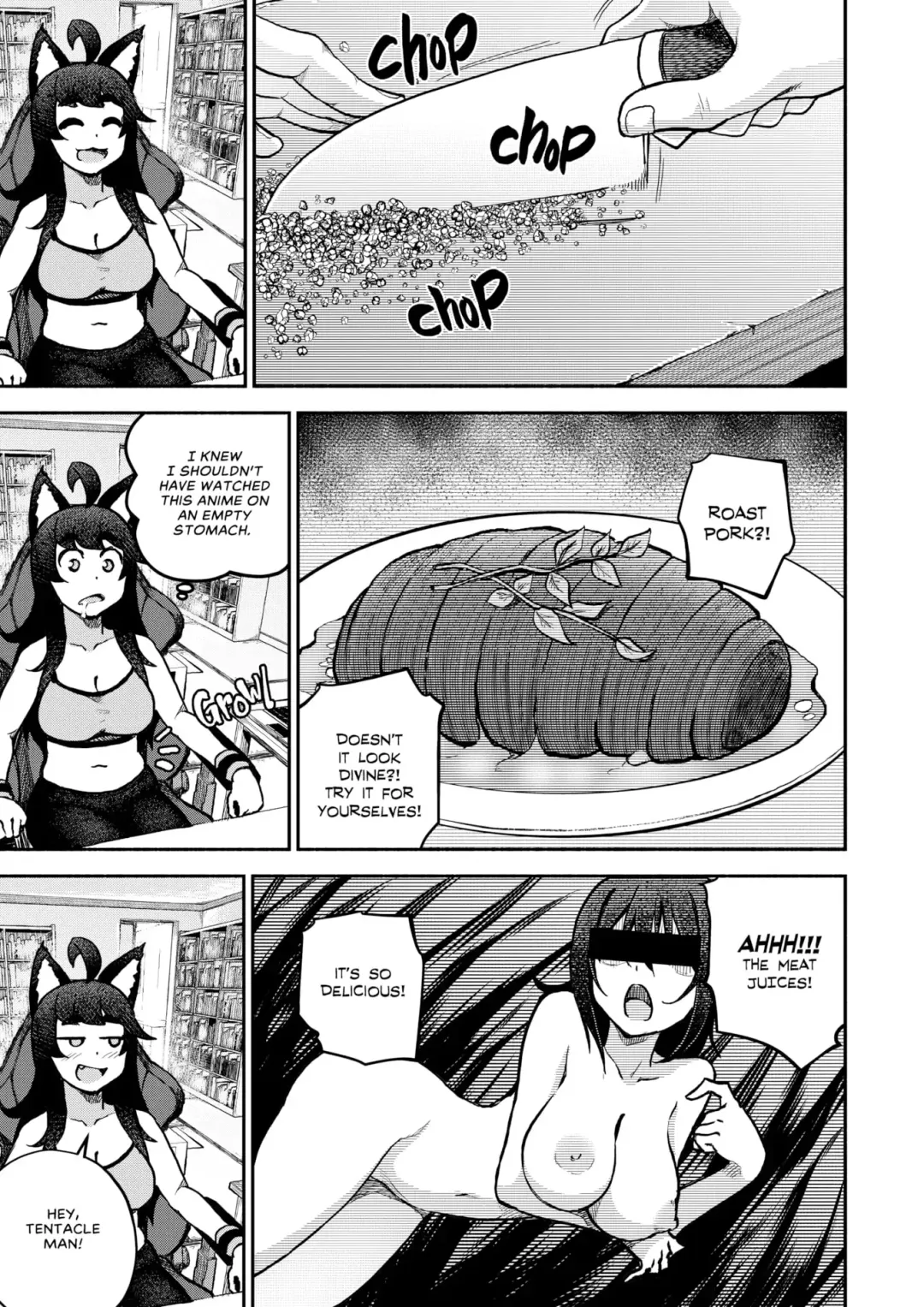 [Ghettoyouth] My Housemaid is a Tentacle Monster (uncensored) Fhentai - Page 22