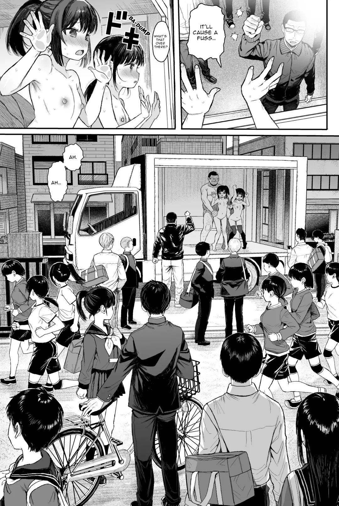 [Kuromotokun] Schoolgirls Taught A SexEd Lesson Fhentai - Page 40