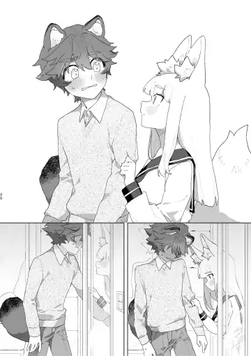 [Usachanget] ♂ ga uke. Kitsune-chan × tanuki-kun Fhentai - Page 26