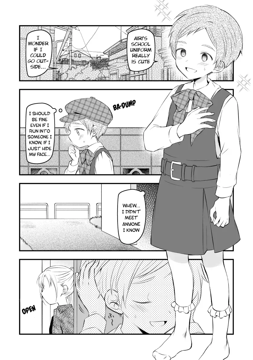 [Hirota Shimaguni] Josou o Imouto no Tomodachi ni Mirarete Morashichau Otokonoko | A Boy Who Wet Himself When He Was Seen Crossdressing by His Little Sister's Friend Fhentai - Page 2