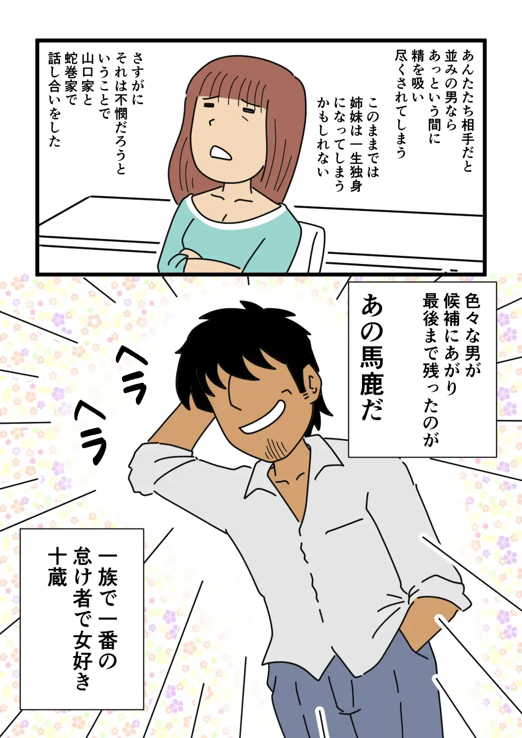 Mob-kao no Koushoku Danchizuma-tachi 6 Hebimaki Shimai Yui to Yuri Fhentai - Page 13