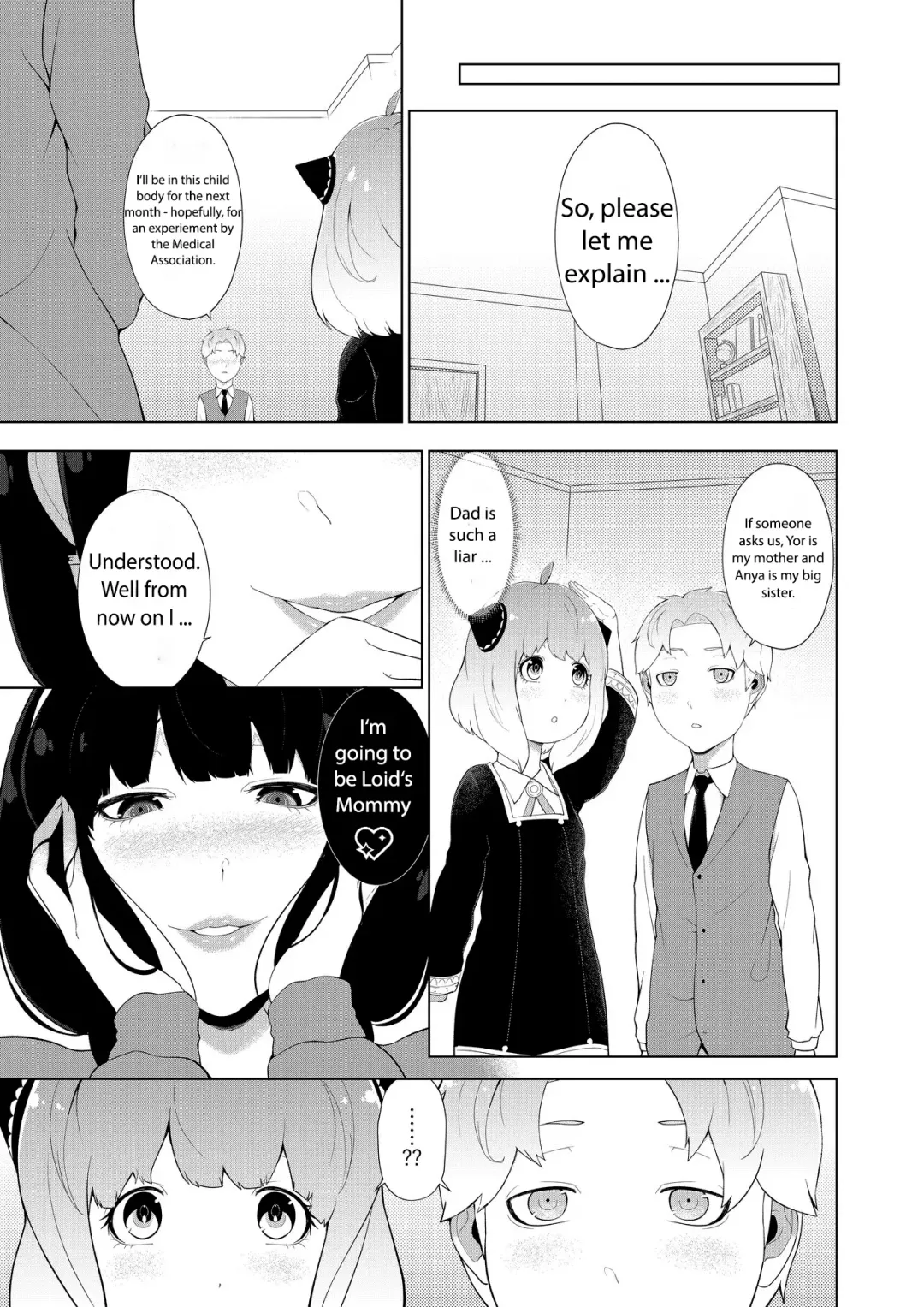 [Oshiro] Oshiro One Shota Family [Spy x Family] - English Translation/Rewrite Fhentai - Page 5