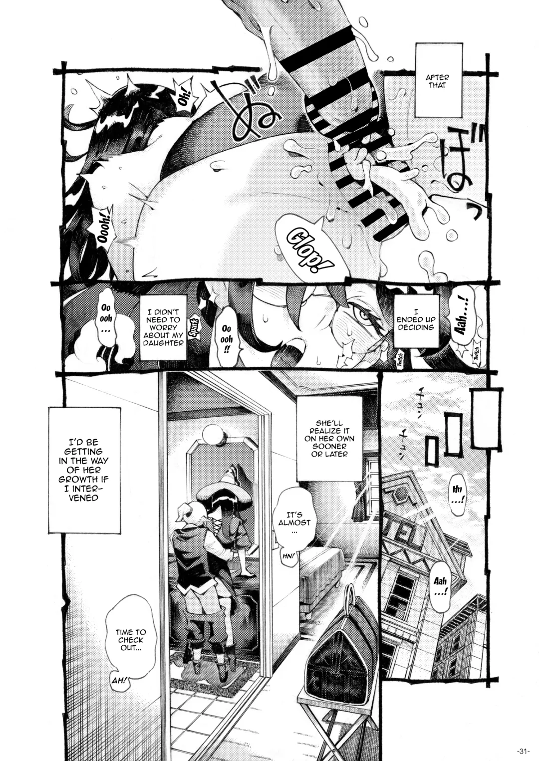 [Nishi Yoshiyuki] Majo wa Kekkyoku Sono Kyaku to 4 ~Mama Hen~  The Witch Ended Up 4... ~Mommy Edition~ Fhentai - Page 30