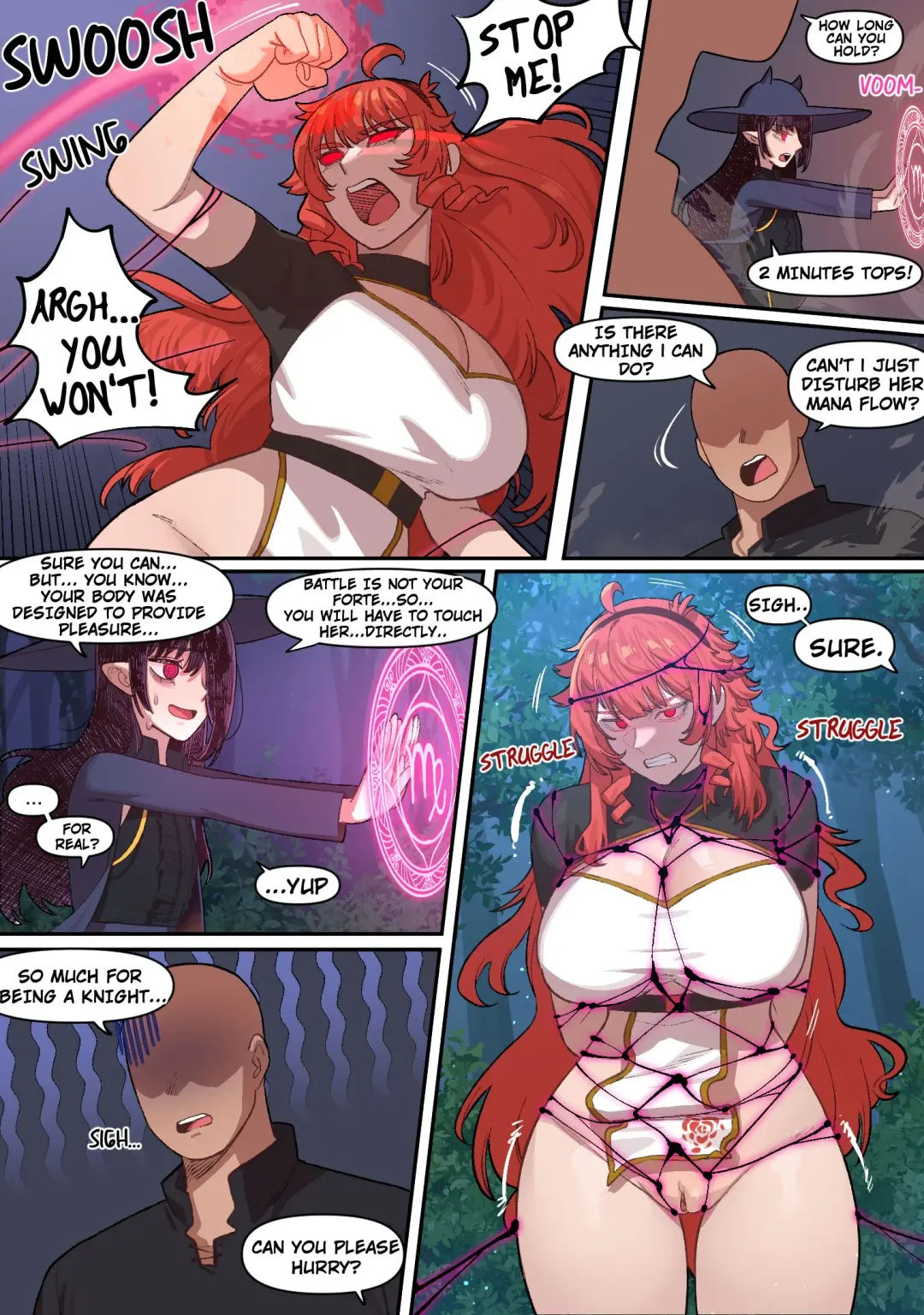 [6no1] Knight of the Fallen Kingdom 4 (uncensored) Fhentai - Page 5