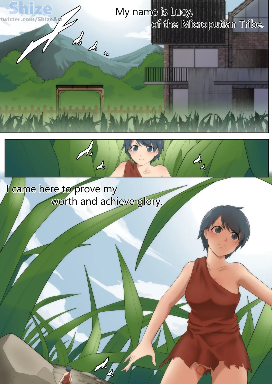 [Powerdashc - Shize] Lucy and the Three Great Demons Fhentai - Page 1