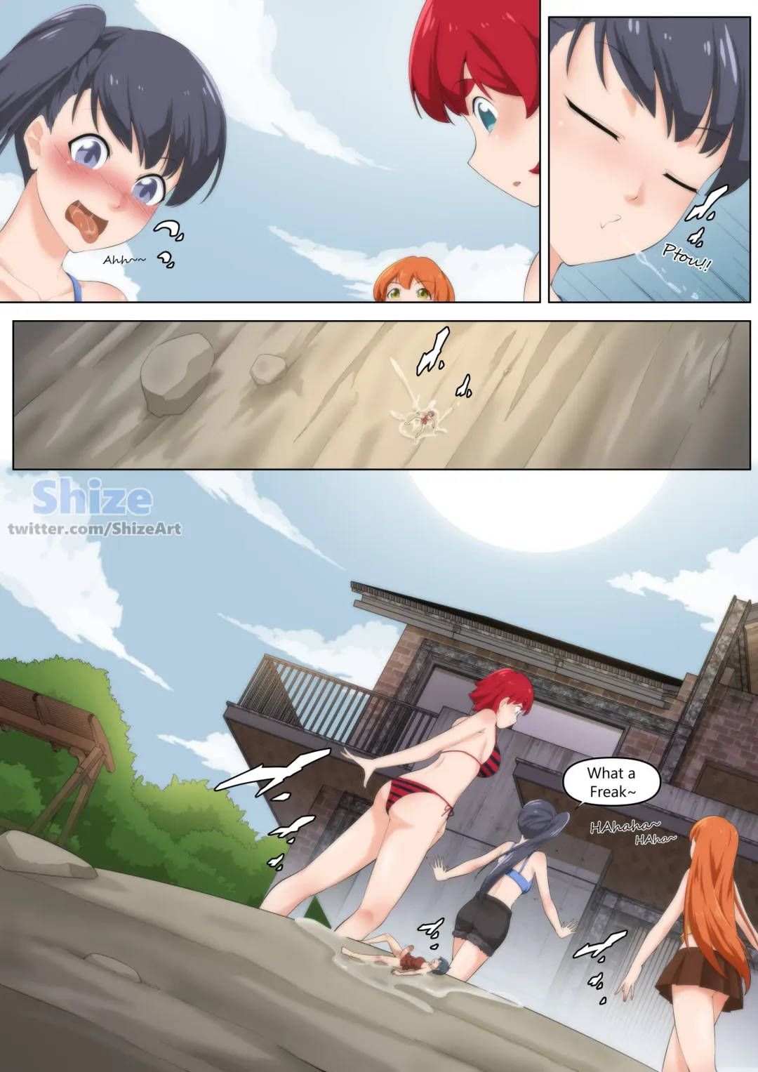 [Powerdashc - Shize] Lucy and the Three Great Demons Fhentai - Page 10