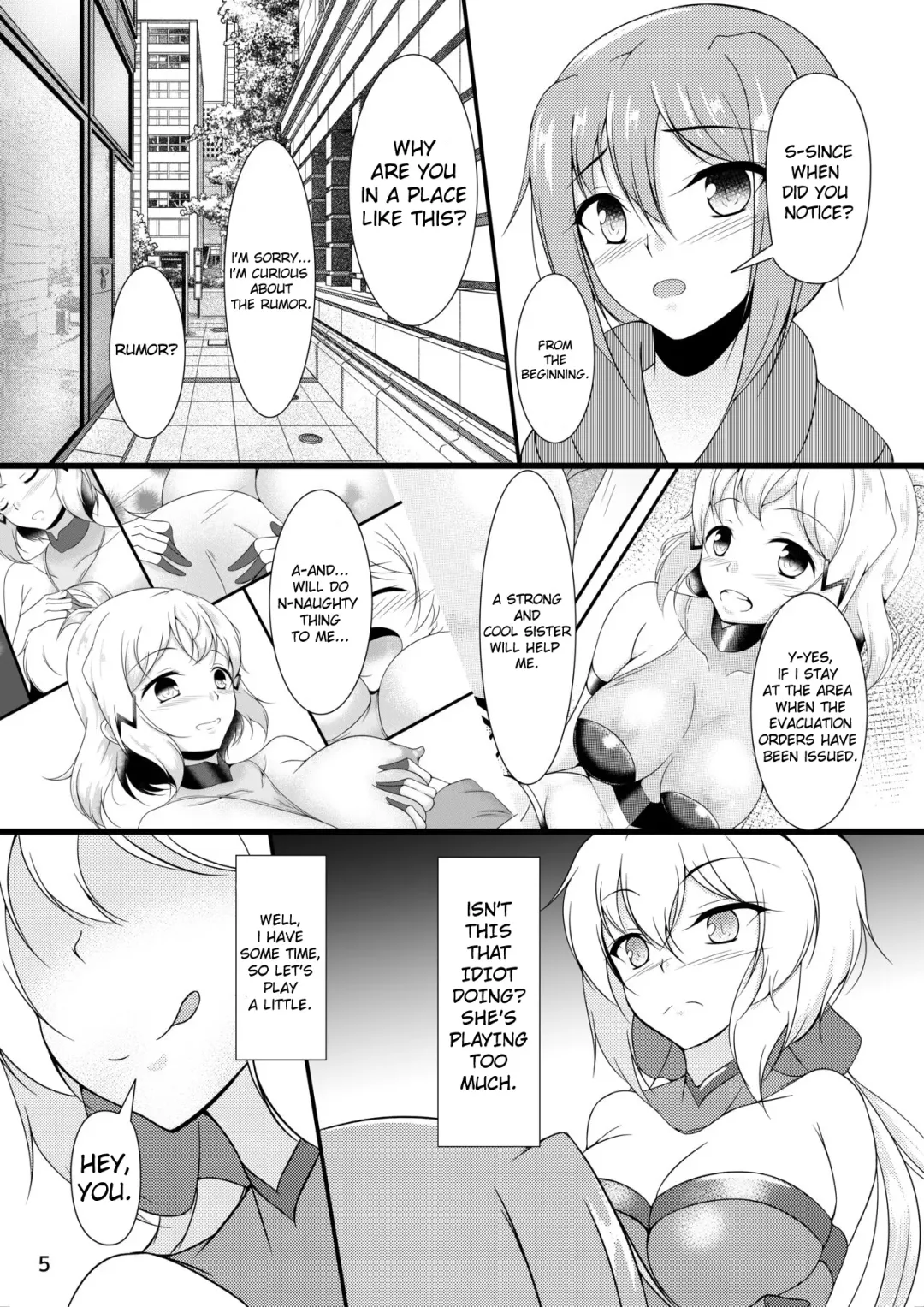 [Aimo] Ki ga Tsuyoi Onee-chan wa Oppai ga Ookii | The Strong Onee-chan Breasts is So Big Fhentai - Page 5