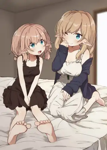 [Pan Koojo] Elf no Shimai-tachi. - the elf sisters Fhentai - Page 2