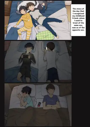 Read [Wakamatsu] Mukashi wa Dousei no You ni Sesshiteta Osananajimi no Koto o Isei to Shite Ninshiki Shita Hi - Fhentai