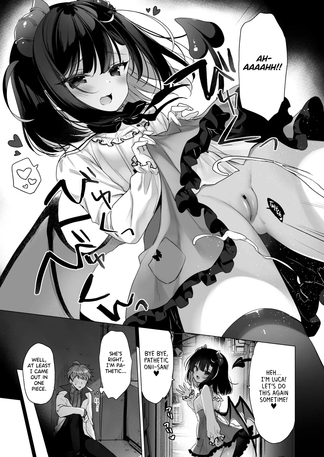 [Ichiri] Tsuyo tsuyo Mesugaki Villain to Yowa yowa Hero no Ore | The Very very Strong Bratty Villain and I, the Very very Weak Hero Fhentai - Page 10