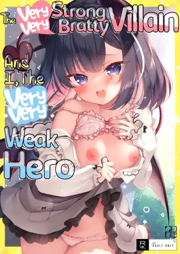 Read [Ichiri] Tsuyo tsuyo Mesugaki Villain to Yowa yowa Hero no Ore | The Very very Strong Bratty Villain and I, the Very very Weak Hero - Fhentai