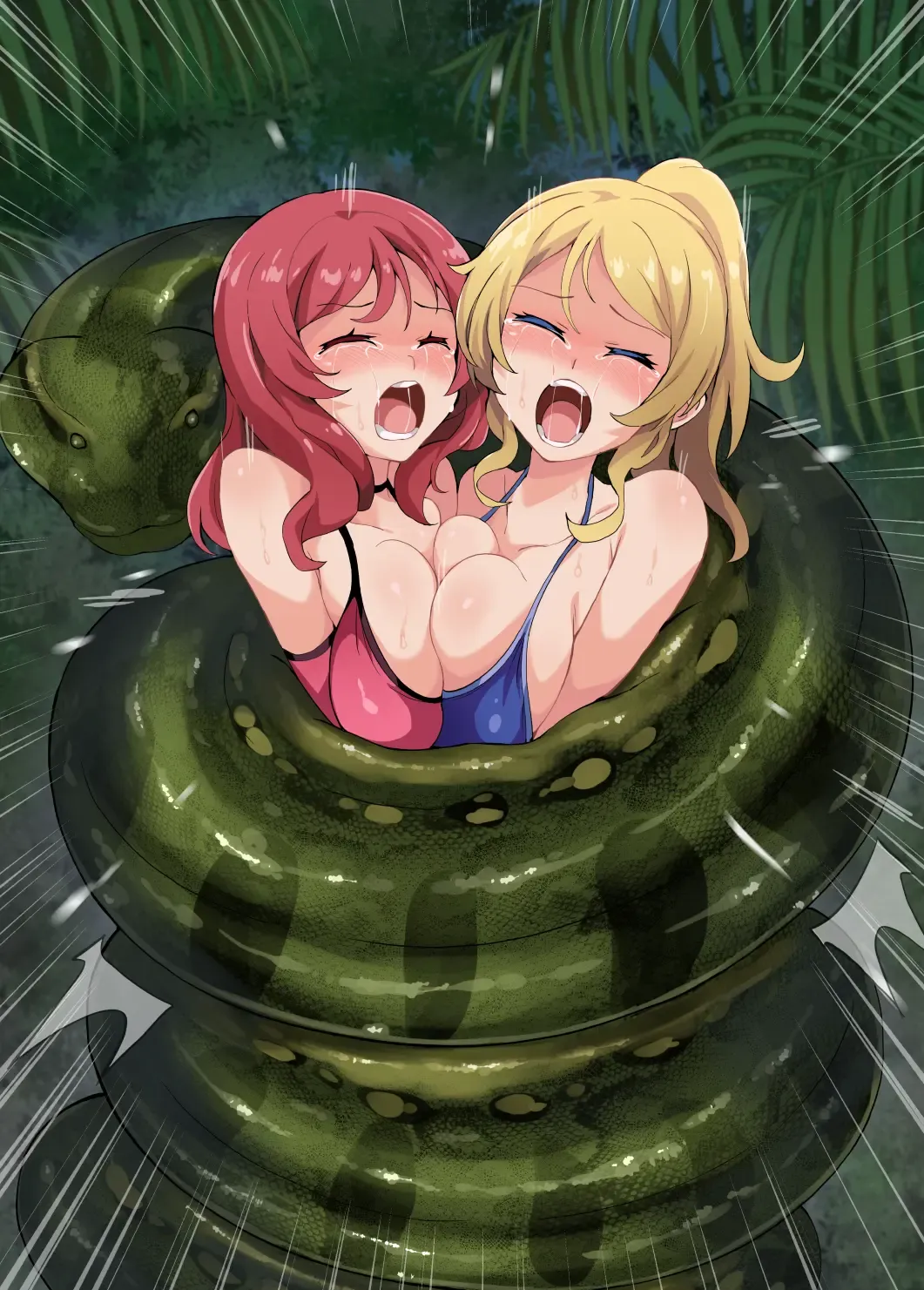 [Co Ma] [Mist Night (Co_Ma) Love Squeeze! - Hell of Squeezed Pro Wrestling Fhentai - Page 29