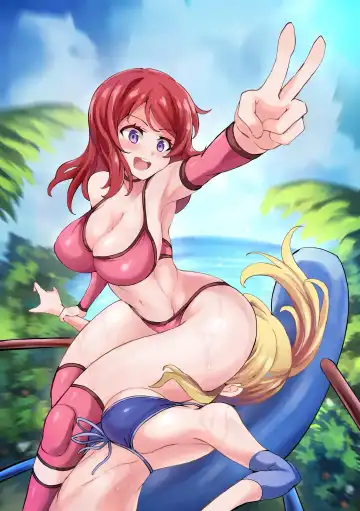 [Co Ma] [Mist Night (Co_Ma) Love Squeeze! - Hell of Squeezed Pro Wrestling Fhentai - Page 32