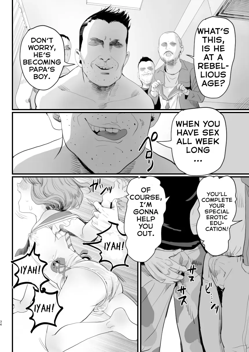 [Guro Tsuki] Papa no Onaho ni Nare! ~Ero Oyaji no Ejiki ni Natta Otokonoko~ | I Became Daddy's Onahole! ~How I Fell Prey to My Pervert Dad and Became His Personal Hole~ Fhentai - Page 33