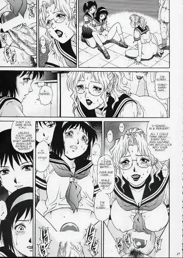 [Yanagawa Rio] Onna Kyoushi Futanari Sailor Fuku | Futanari Female Teacher in a Sailor Uniform Fhentai - Page 23