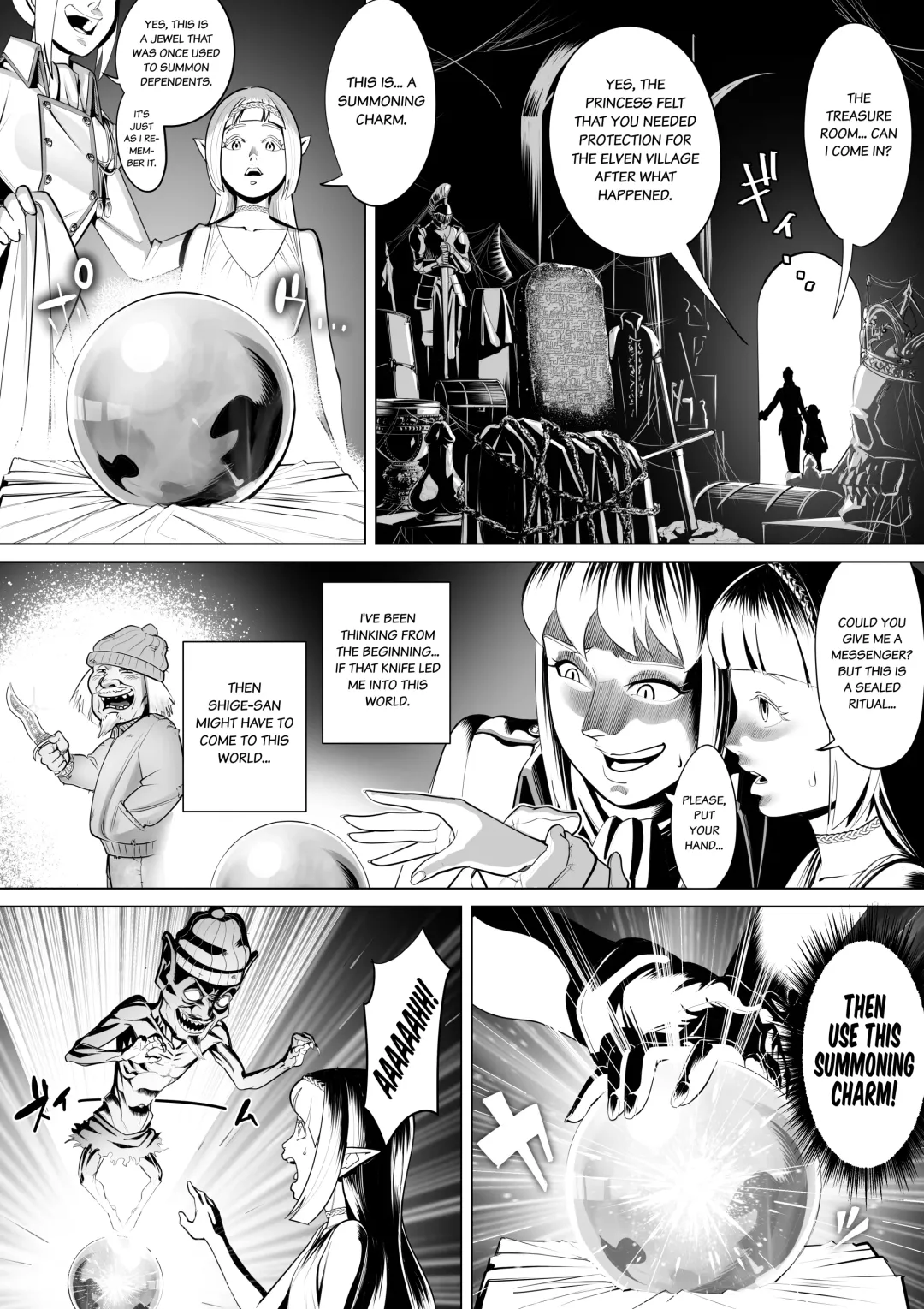 [Haburashi] The Reincarnated Orc's. A Story Of Possession In A Different World Fhentai - Page 17