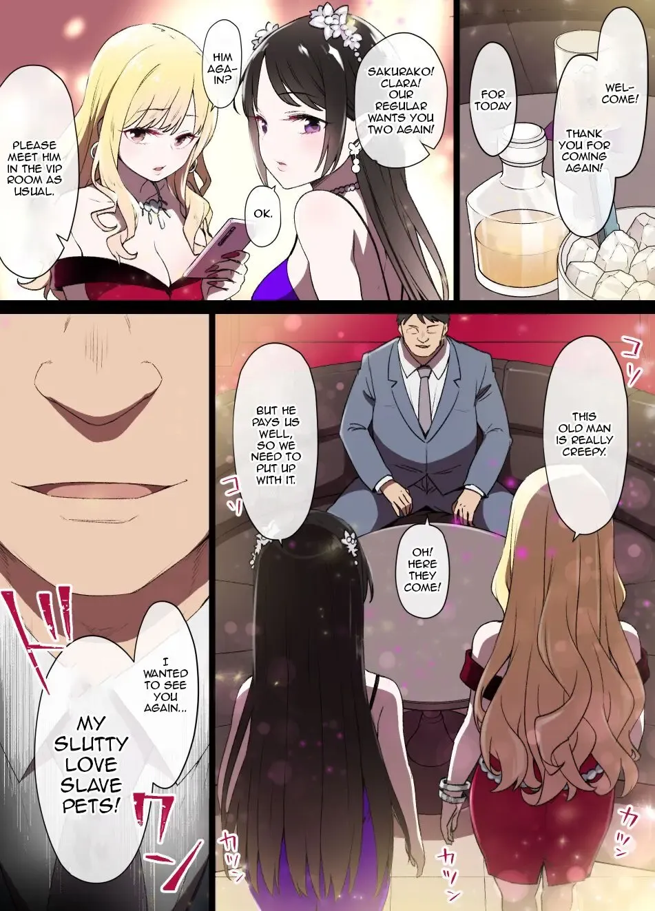 [Kusayarou] Sassy Cabaret Girl Hypnosis Fhentai - Page 1