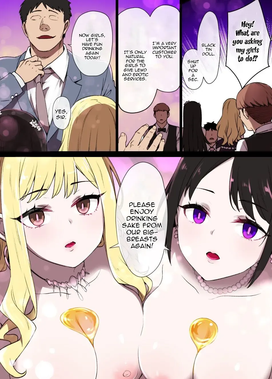 [Kusayarou] Sassy Cabaret Girl Hypnosis Fhentai - Page 3