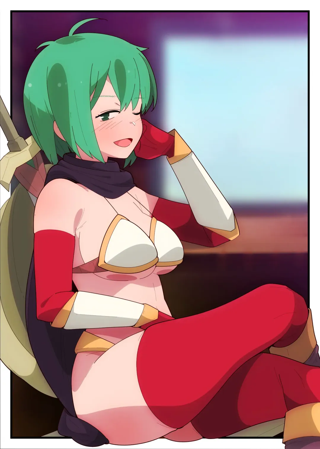 [Mobuta] Namaiki Onna Senshi-sama o Saimin Choukyou! Fhentai - Page 2