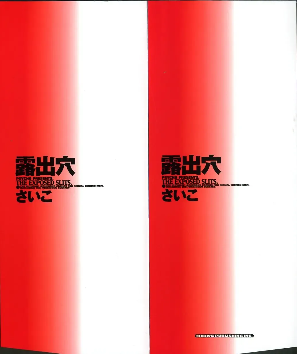 [Psycho] Roshutsuana - The Exposed Slits. Fhentai - Page 3