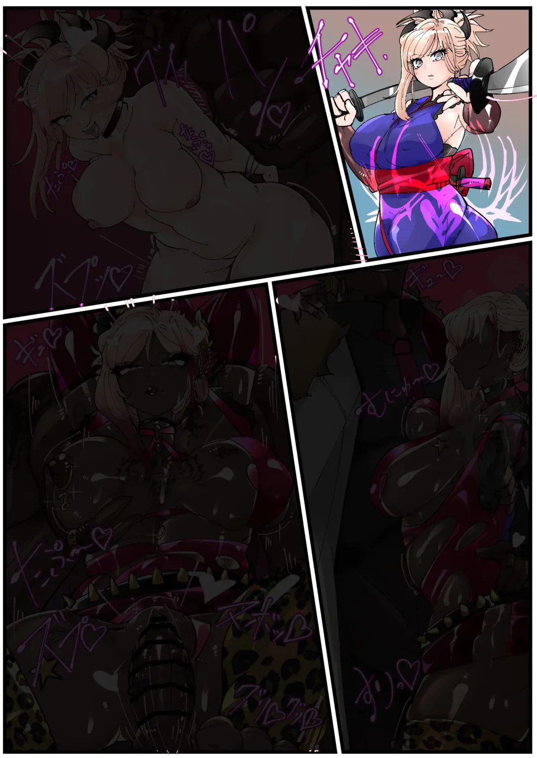 [Manzoku Ippon] Miyamoto Musashi Netorare Bitch Mafia Ochi Fhentai - Page 48