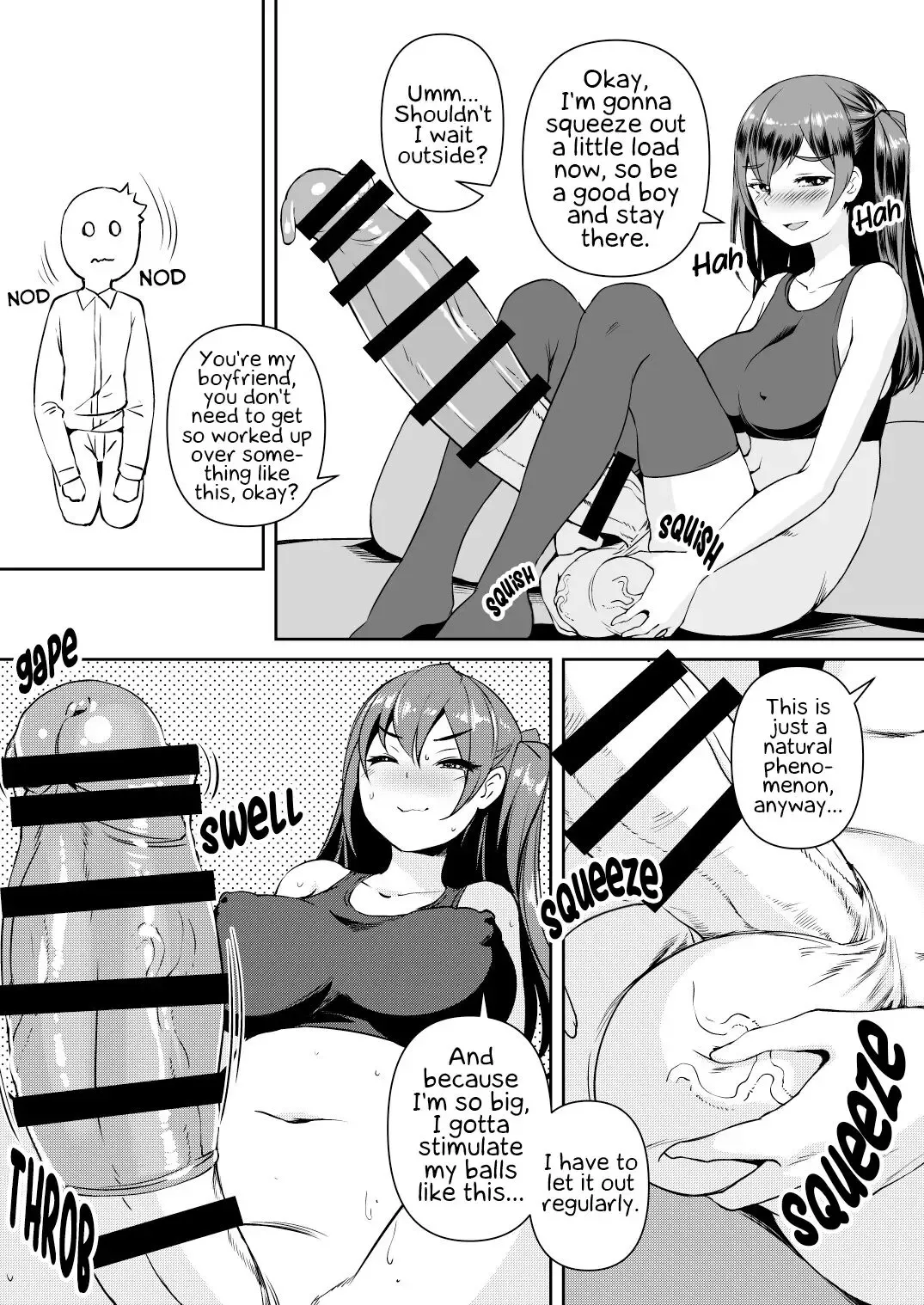 [Bosshi] Futanari Kanojo 2 - Futa girl friend 2 Fhentai - Page 11