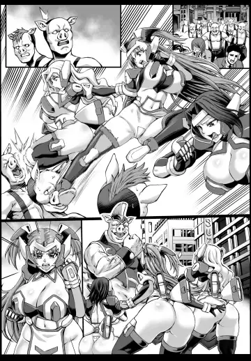 [Neromashin] Hitozuma Sentai Aisaiger Tanpen Manga Fhentai - Page 19