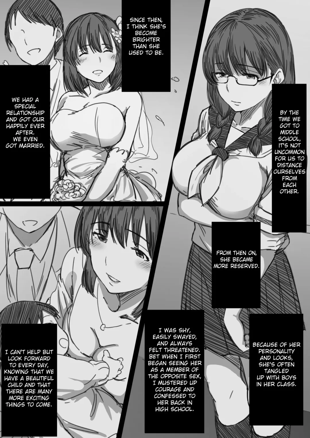 Netorare Hitozuma -Ochiteyuku Kankaku- Fhentai - Page 4