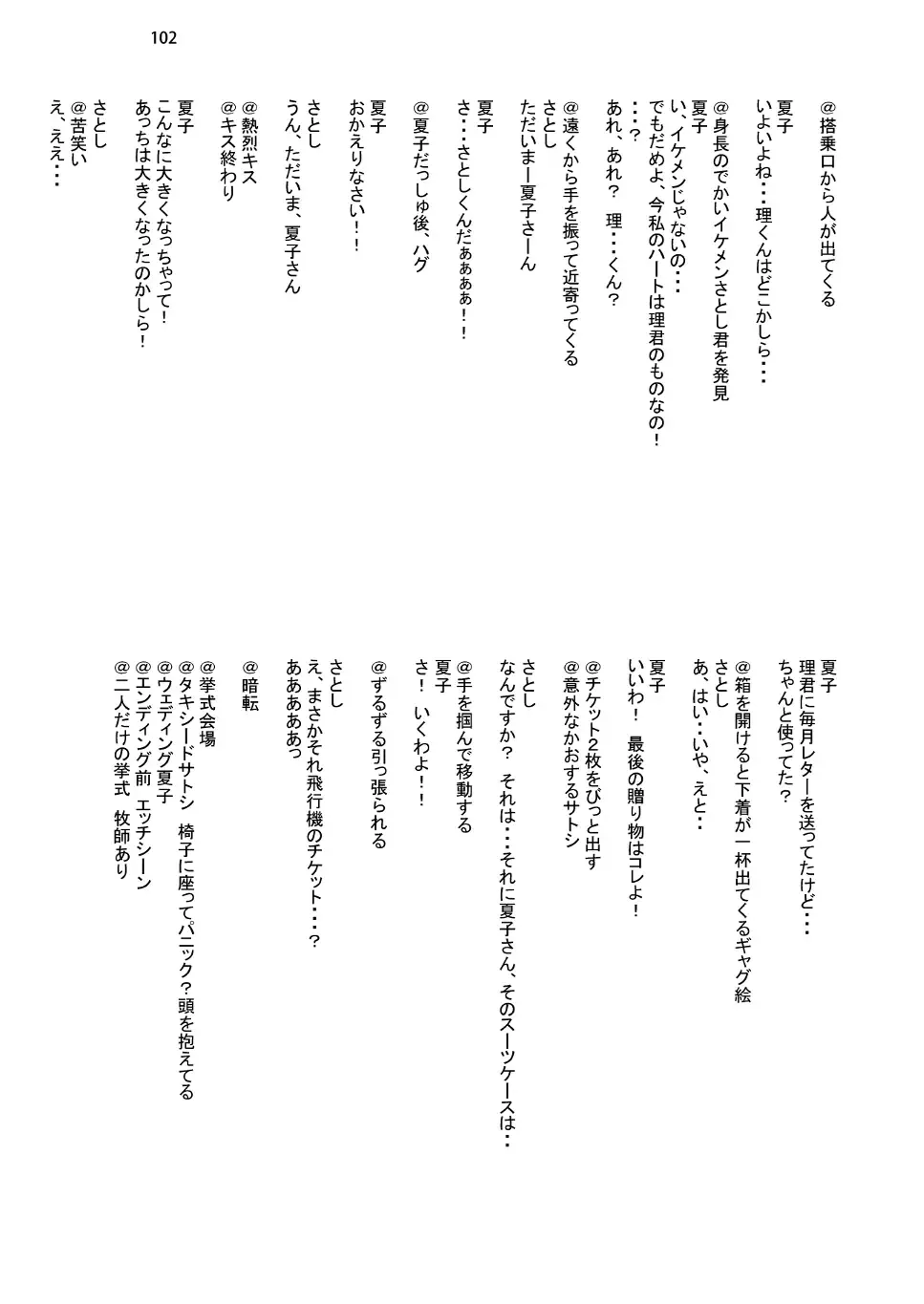 [Sesena Yau] Marriage Kiss Natsuko-san Soushuuhen Fhentai - Page 94