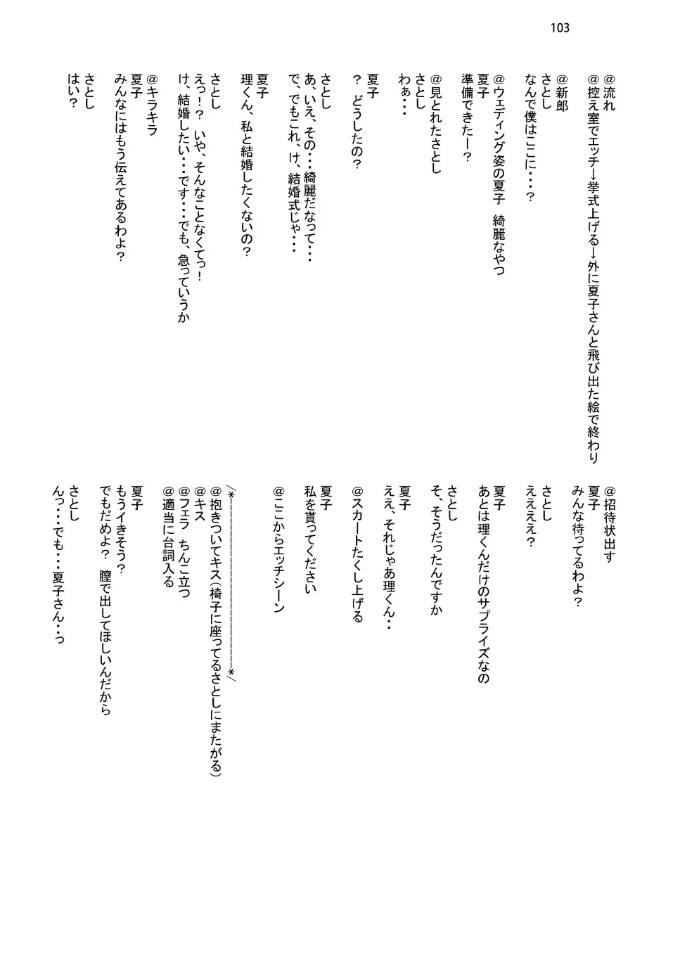 [Sesena Yau] Marriage Kiss Natsuko-san Soushuuhen Fhentai - Page 95