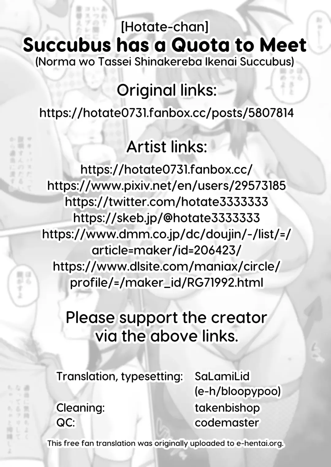 [Hotate-chan] Norma wo Tassei Shinakereba Ikenai Succubus | Succubus Has a Quota to Meet Fhentai - Page 9