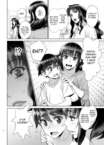 [Minazuki Juuzou] Yukari to Takeshi no Fucking Sankan-bi Fhentai - Page 15