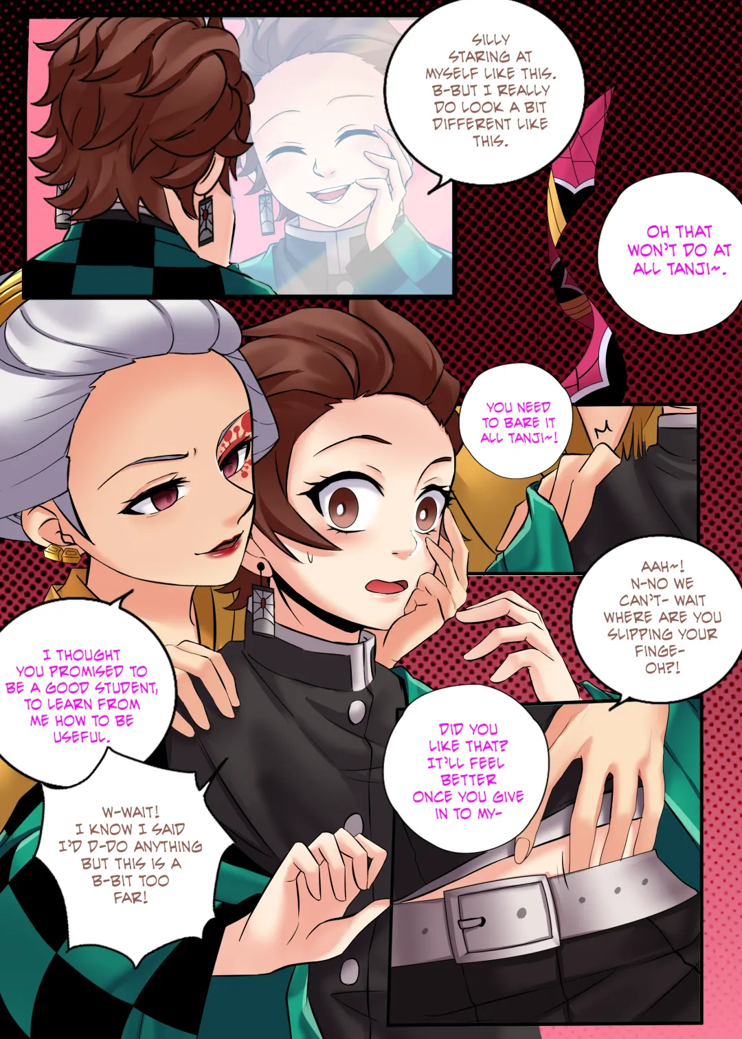 [Meowwithme] Kimetsu no Yaiba: Red Light District Fhentai - Page 38