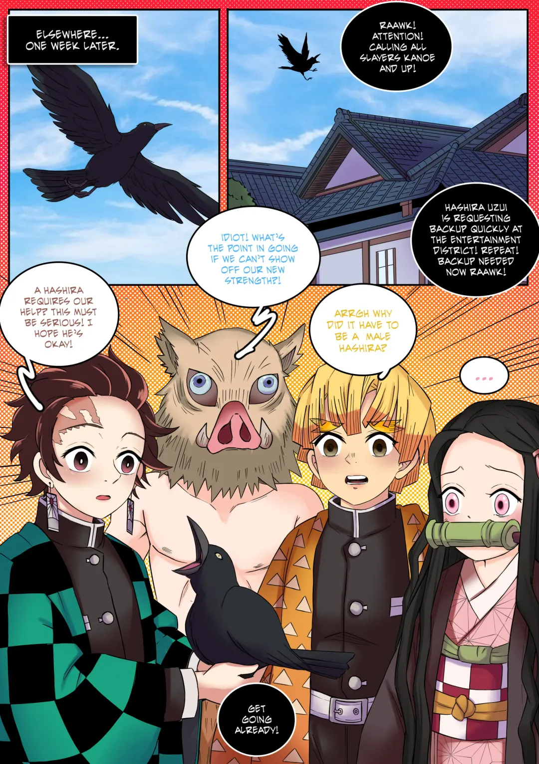 [Meowwithme] Kimetsu no Yaiba: Red Light District Fhentai - Page 8