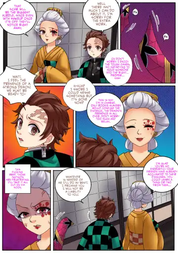 [Meowwithme] Kimetsu no Yaiba: Red Light District Fhentai - Page 37