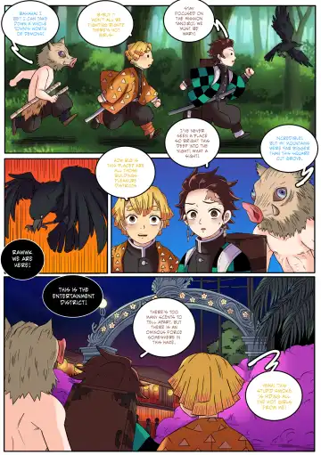 [Meowwithme] Kimetsu no Yaiba: Red Light District Fhentai - Page 9
