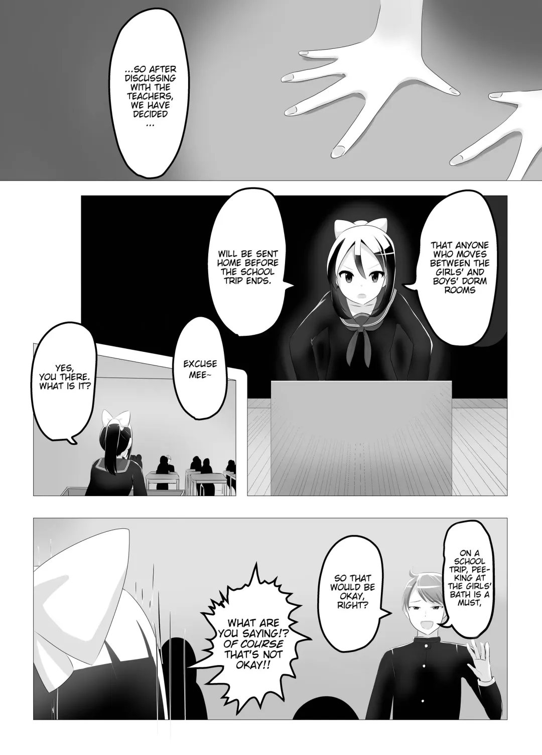 [Hangesho] Irekawatta, Shuugaku Ryokou. | Bodyswapped School Trip Fhentai - Page 3