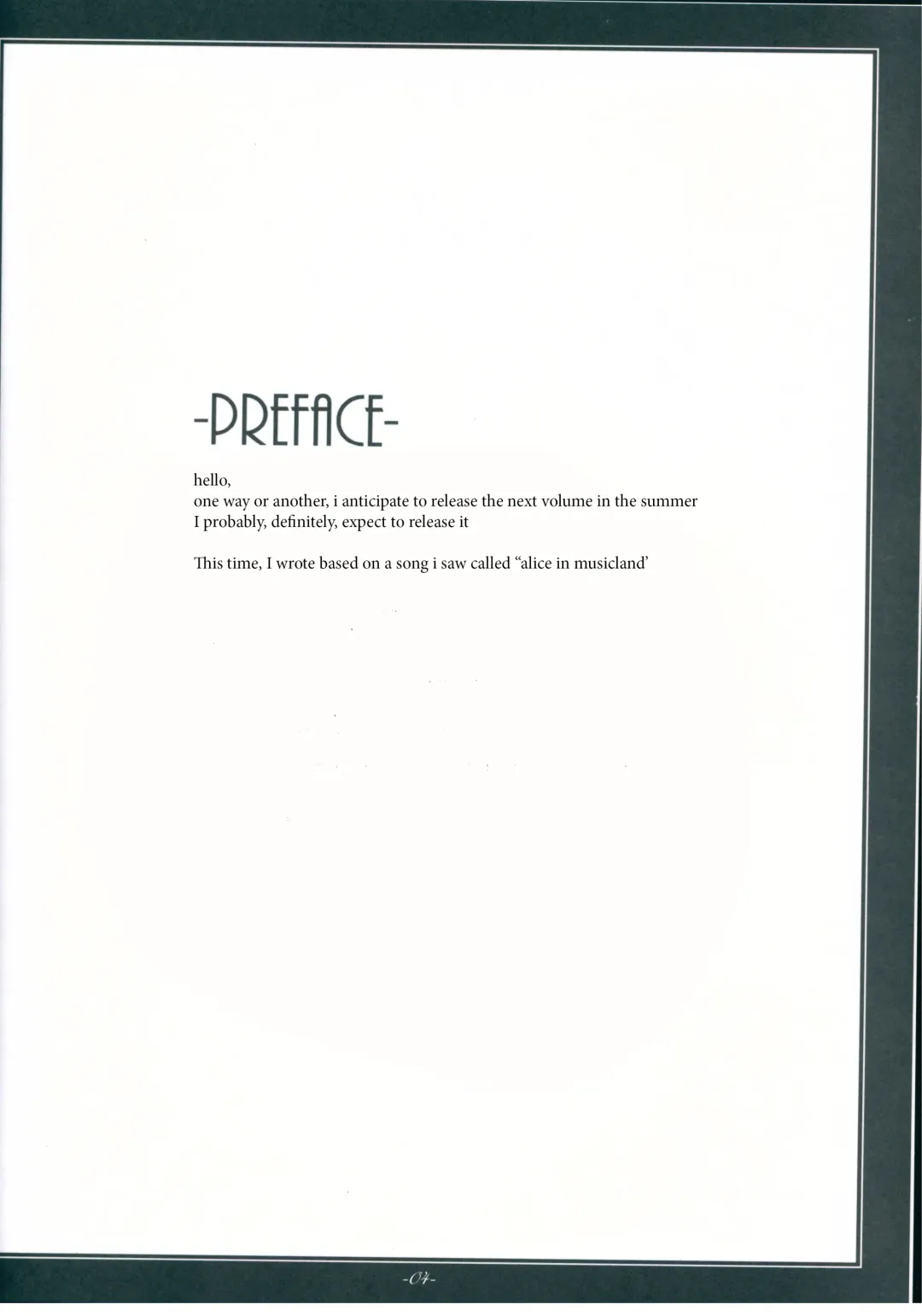 [Nemigi Tsukasa] TICK TACK -Alice in M Sex Land- Fhentai - Page 4