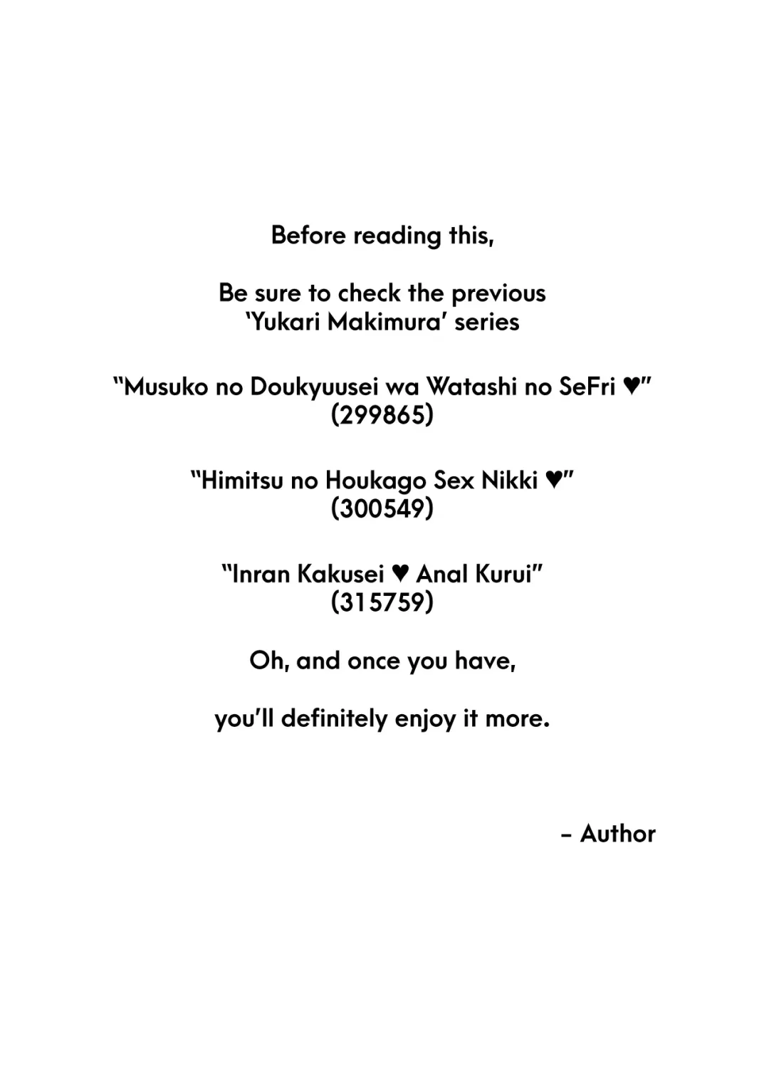 [Minazuki Juuzou] Yukari to Takeshi no Fucking Sankan-bi Fhentai - Page 3