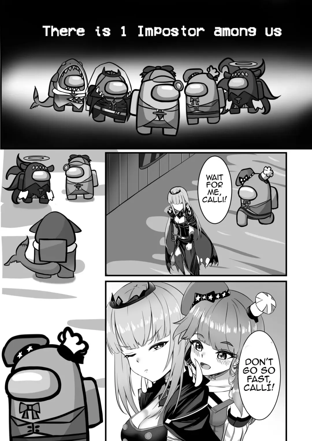 [Diuda] AMONG US HOLOLIVE EN Fhentai - Page 1