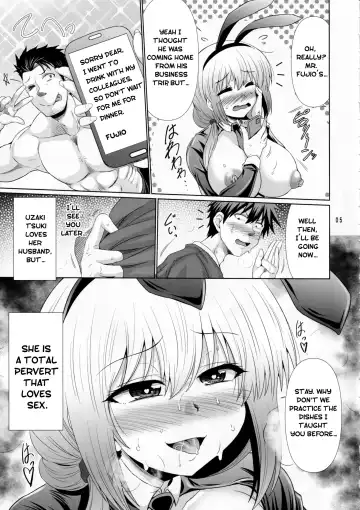 [Warashibe] Uzaki-chan Haha wa Dosukebe Shitai! | Uzaki-chan's mother wants to be horny! Fhentai - Page 4